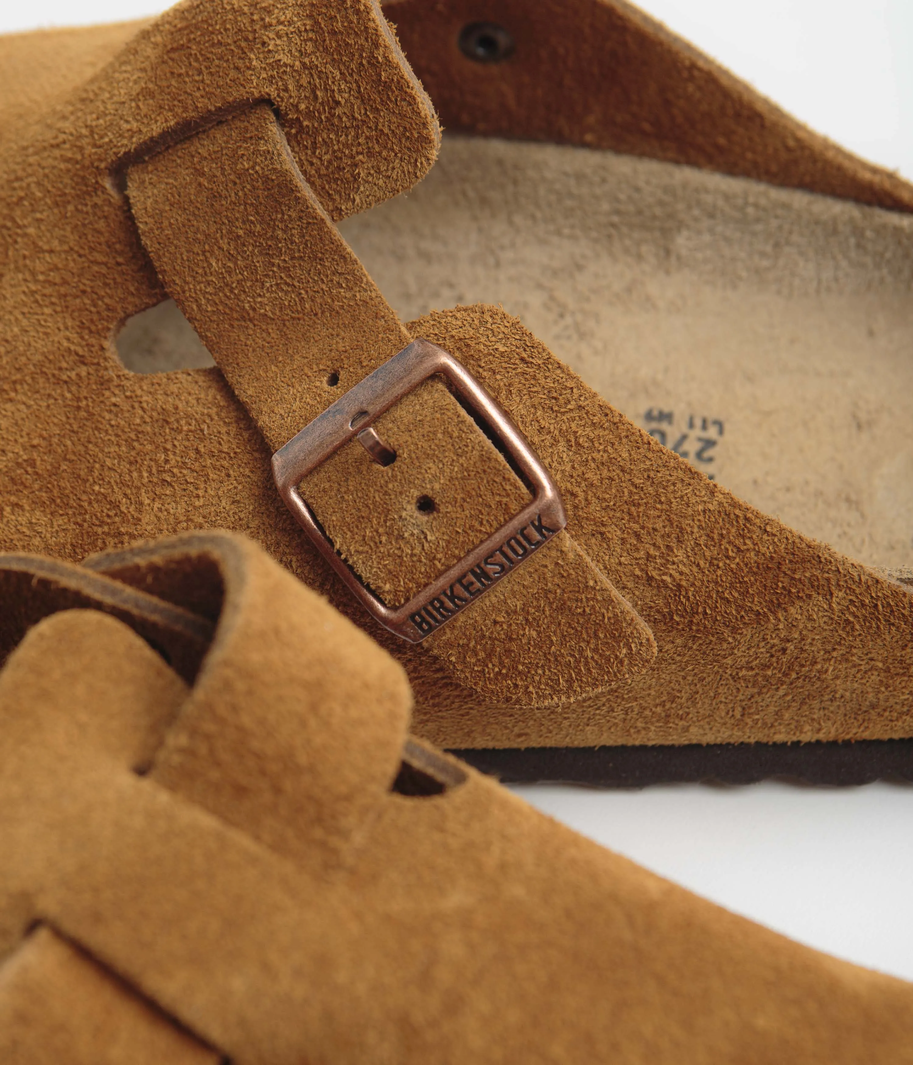 Birkenstock Boston Sandals - Mink Birkenstock Shoes
