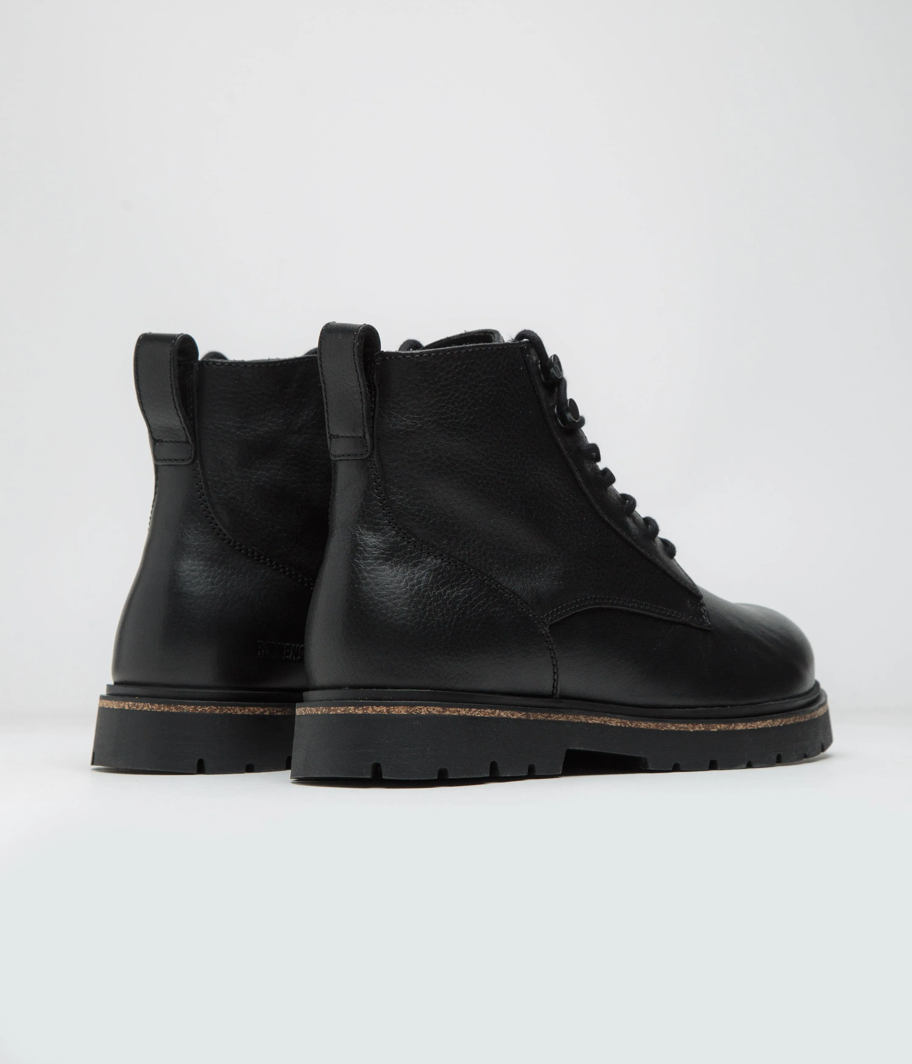 Birkenstock Highwood Lace Mid Shoes - Black Birkenstock Shoes