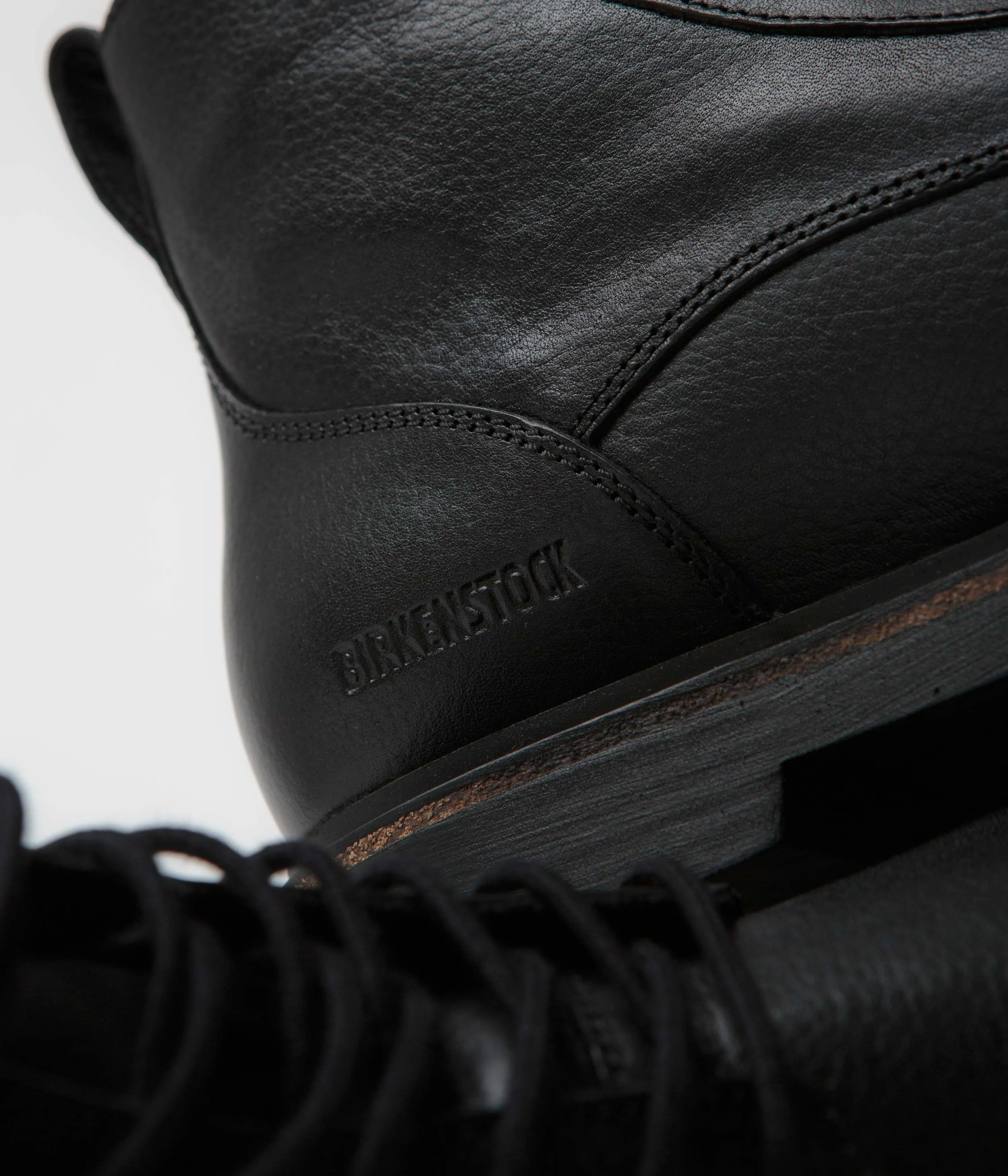 Birkenstock Highwood Lace Mid Shoes - Black Birkenstock Shoes