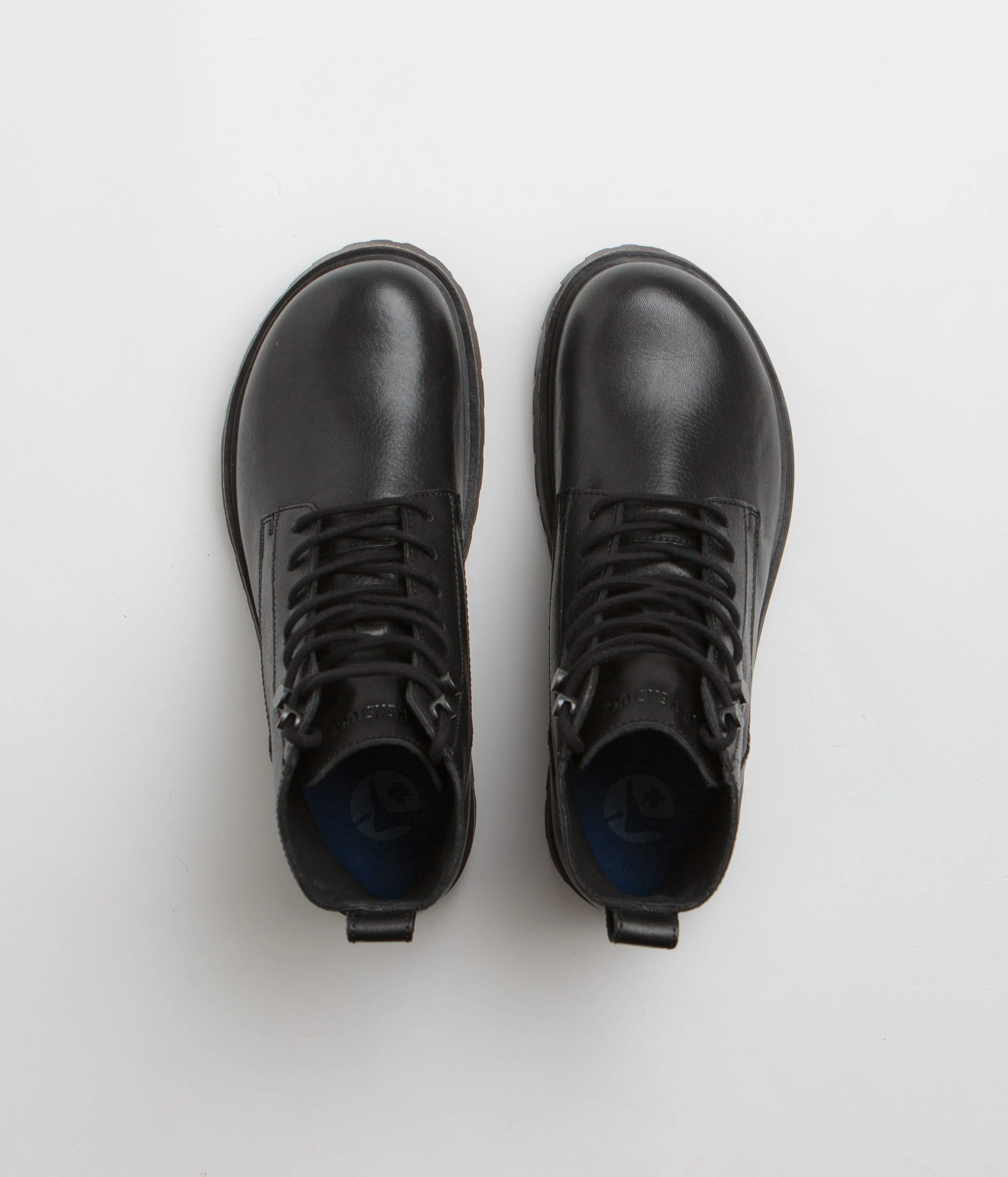 Birkenstock Highwood Lace Mid Shoes - Black Birkenstock Shoes