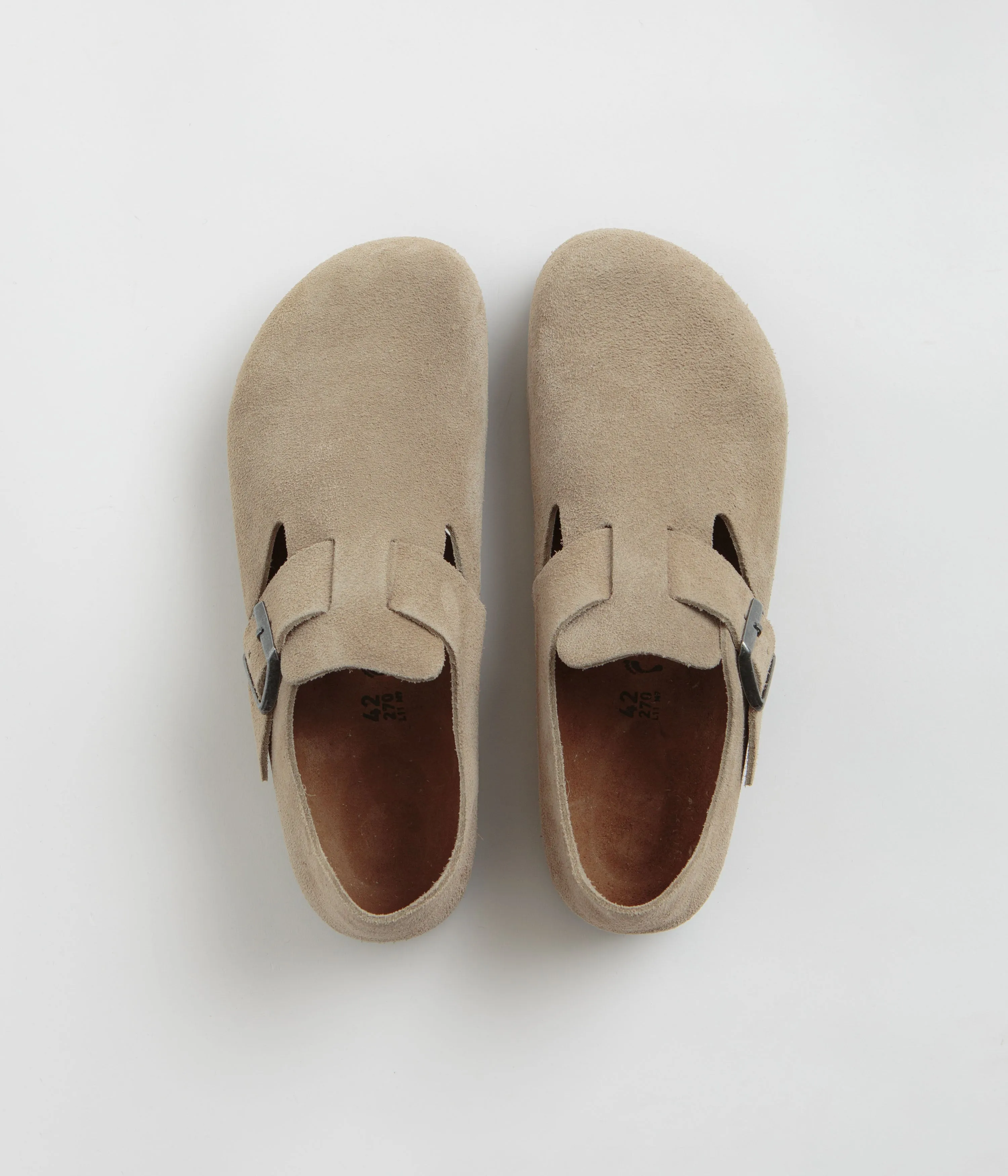 Birkenstock London Shoes - Taupe Birkenstock Shoes