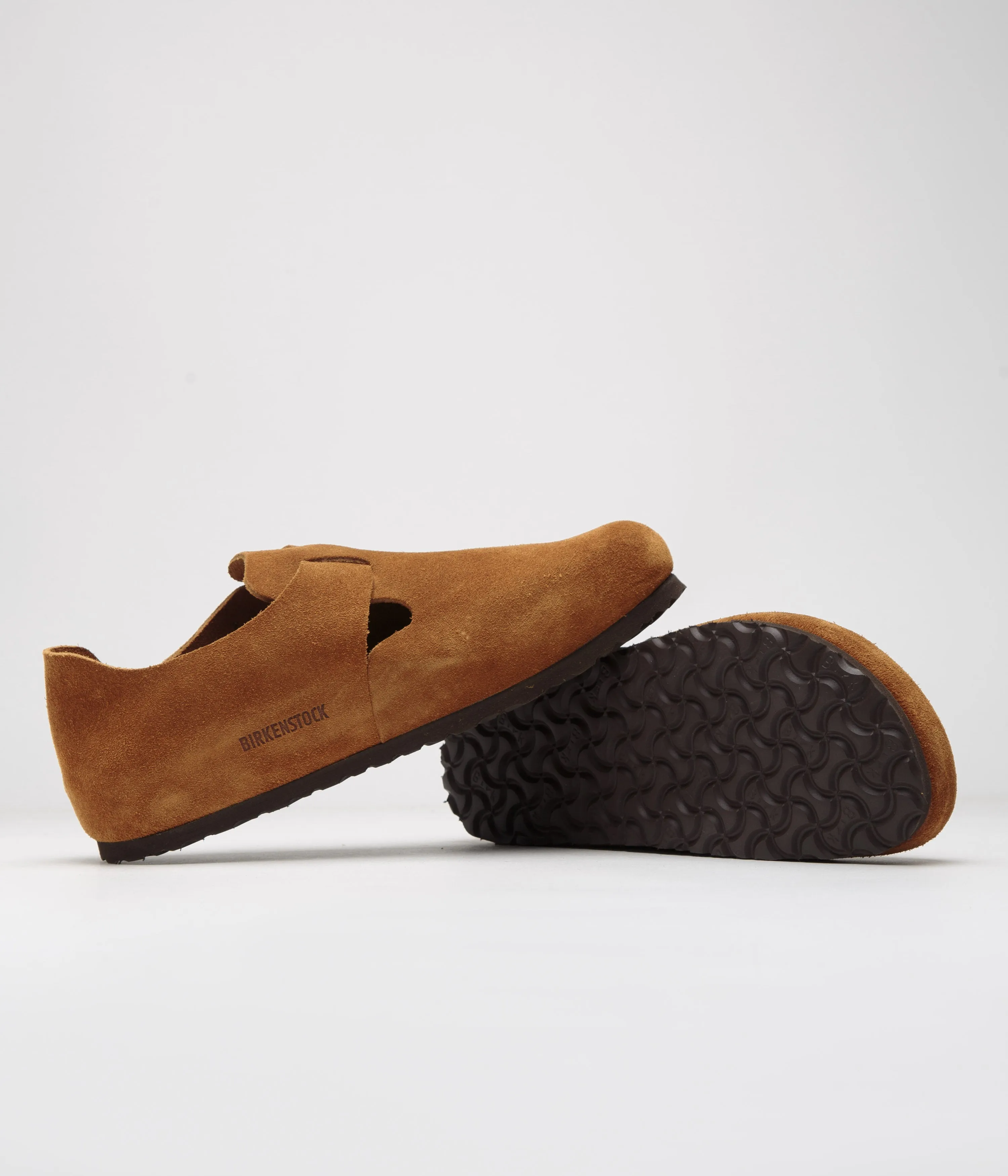 Birkenstock Narrow London Shoes - Mink Birkenstock Shoes