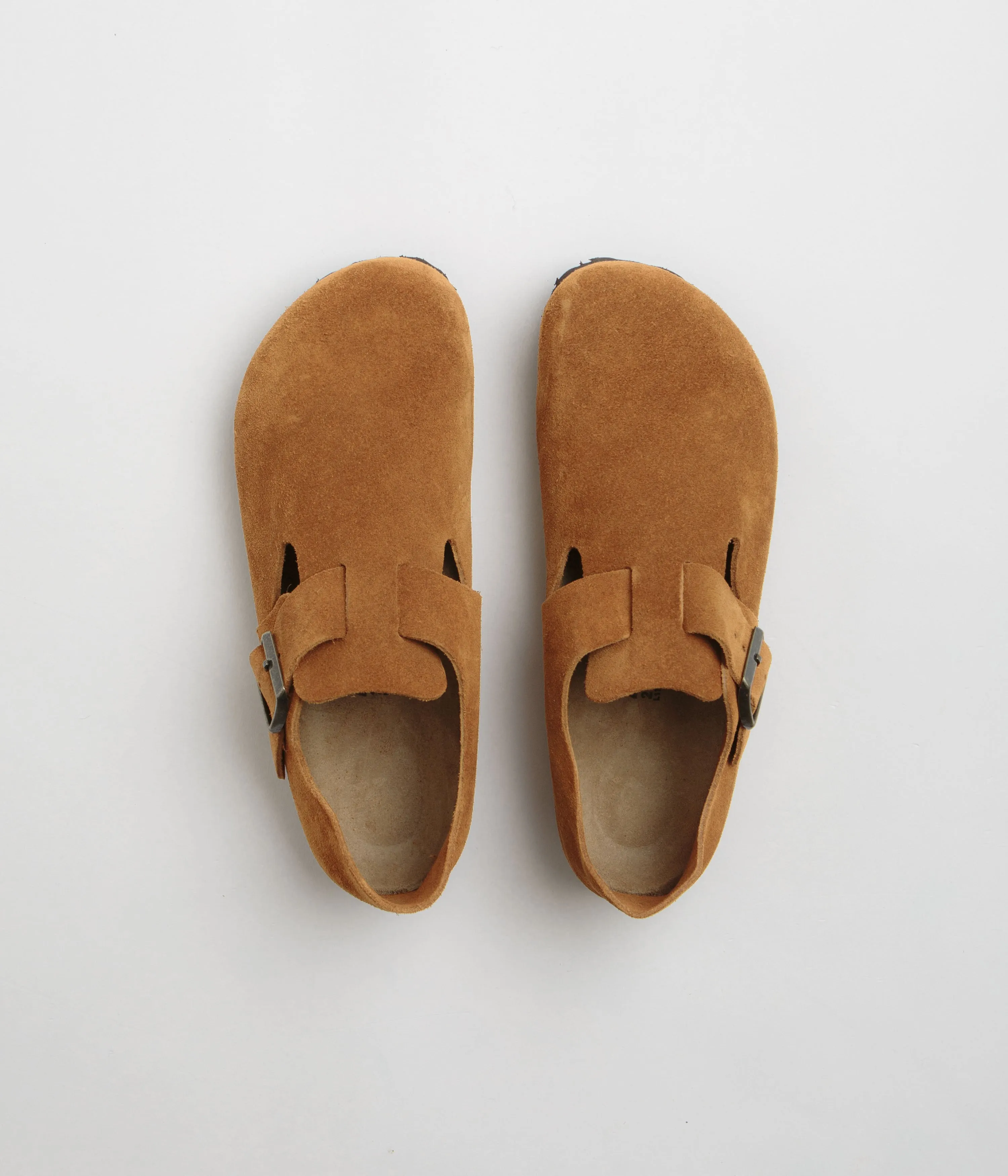 Birkenstock Narrow London Shoes - Mink Birkenstock Shoes