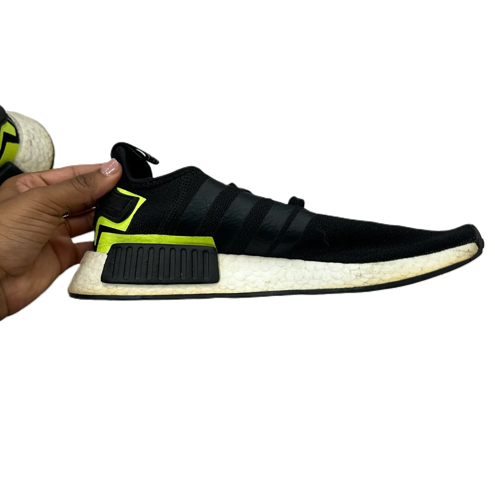 Black Shoes Athletic By Adidas, Size: 8 adidas