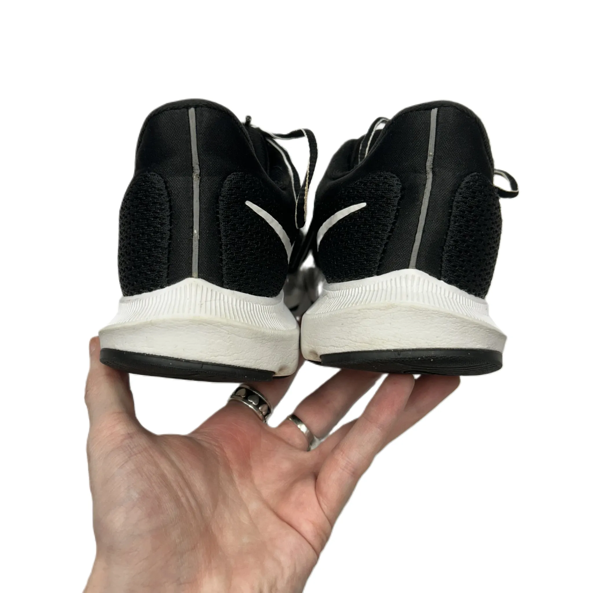 Black Shoes Athletic By Nike, Size: 7 nike