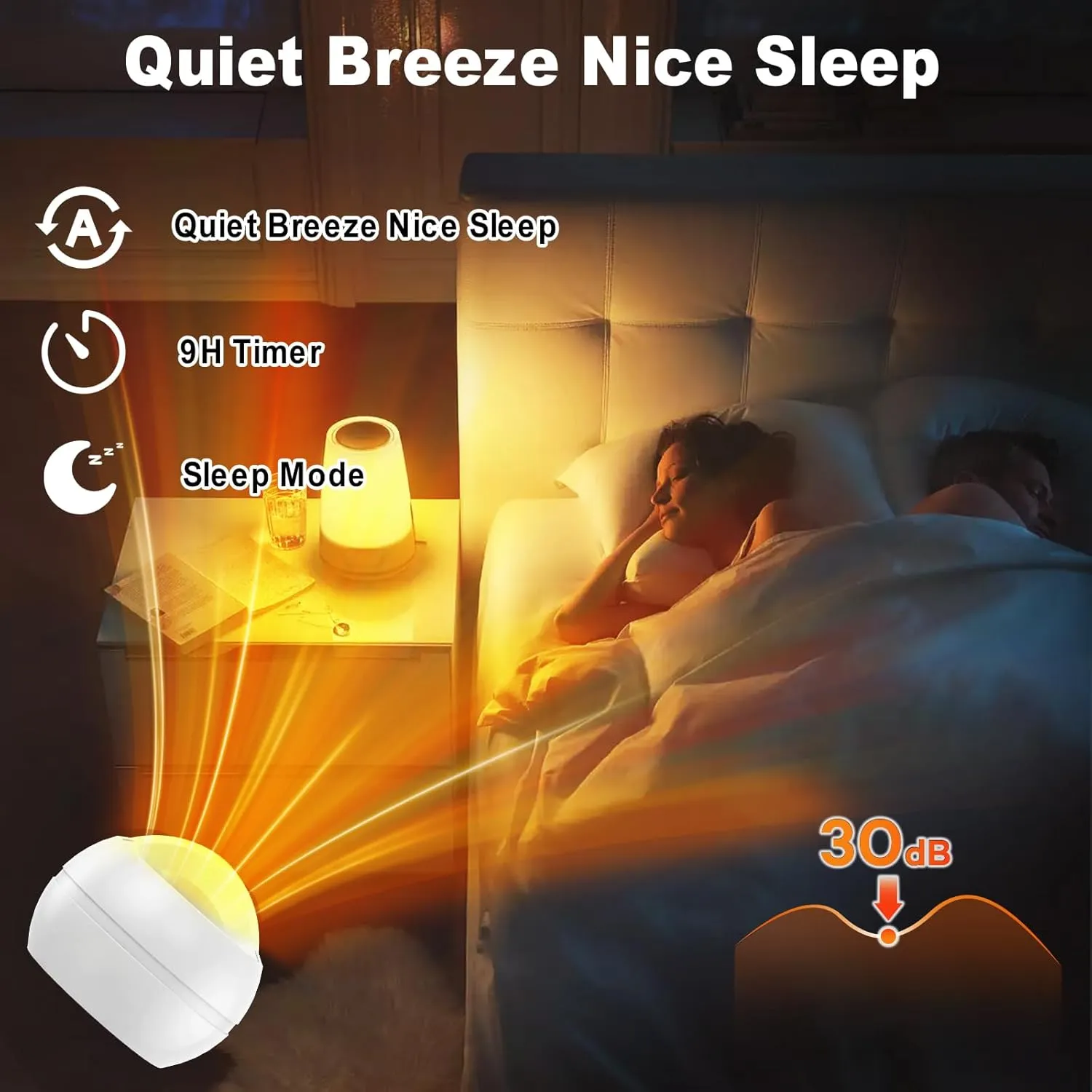 Bladeless Tower Fan for Bedroom, 22Inch 1400W Space Heater & 40W Cooler Fan Combo with Remote, Overheat & Tip-Over Protection, 80 Oscillating, 9H Timer, LED Display for Bedroom, Kitchen, Office