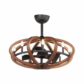 Bodega Bay Fandelight quiet ceiling fans with remote control