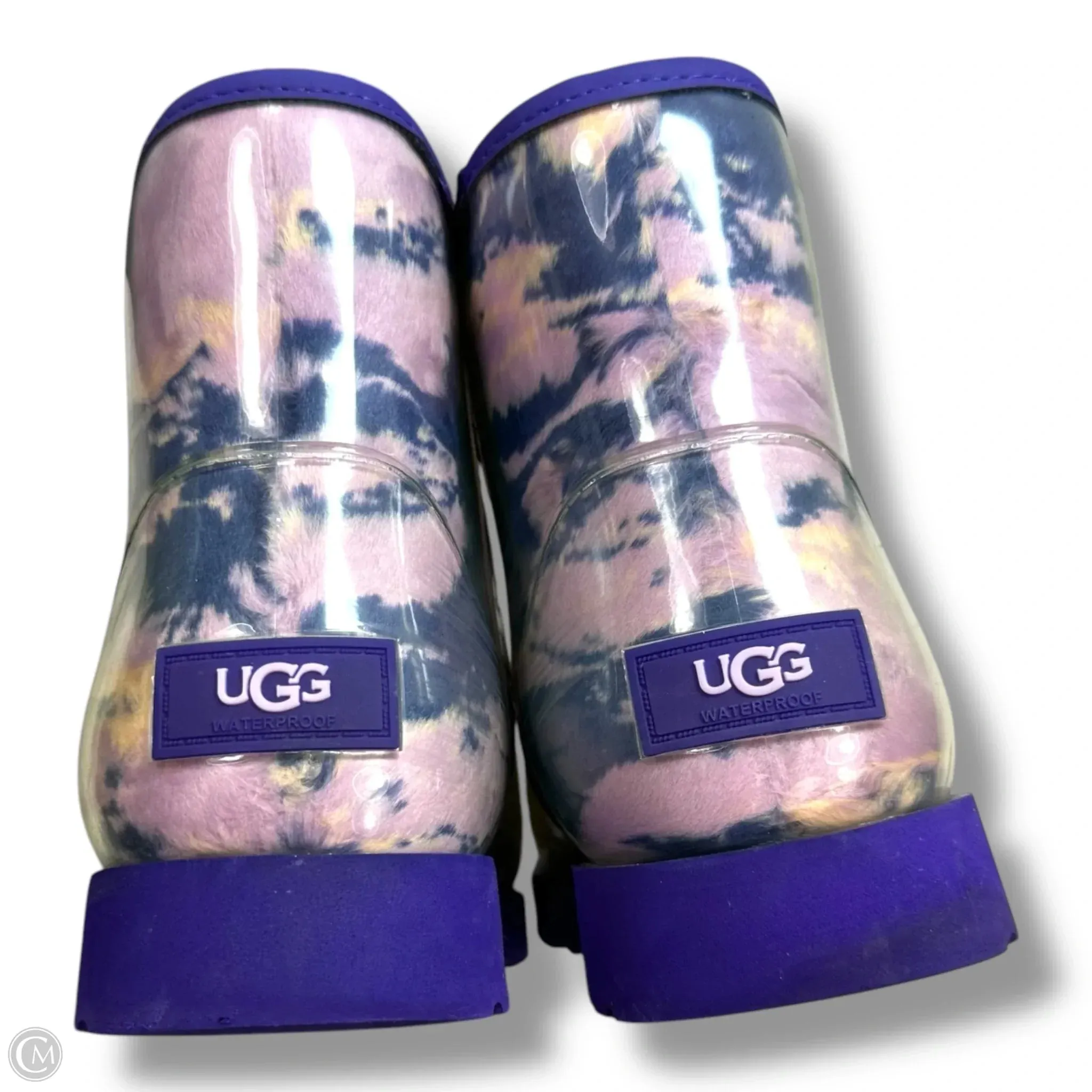 Boots Designer By Ugg In Purple, Size: 8