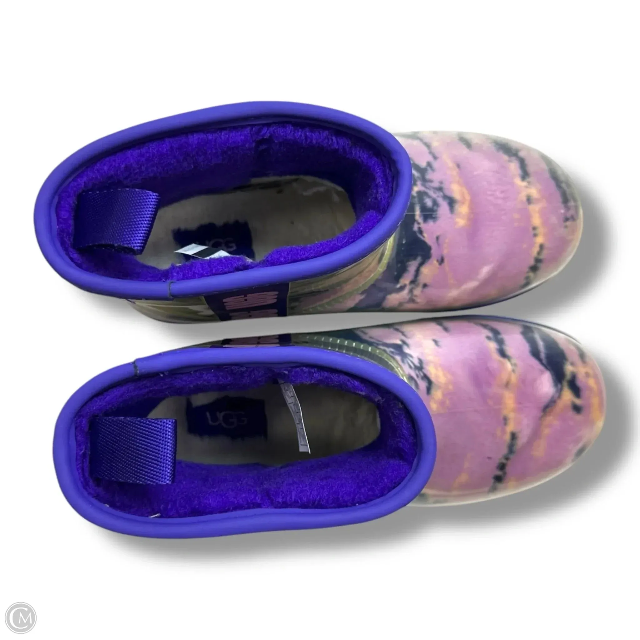 Boots Designer By Ugg In Purple, Size: 8