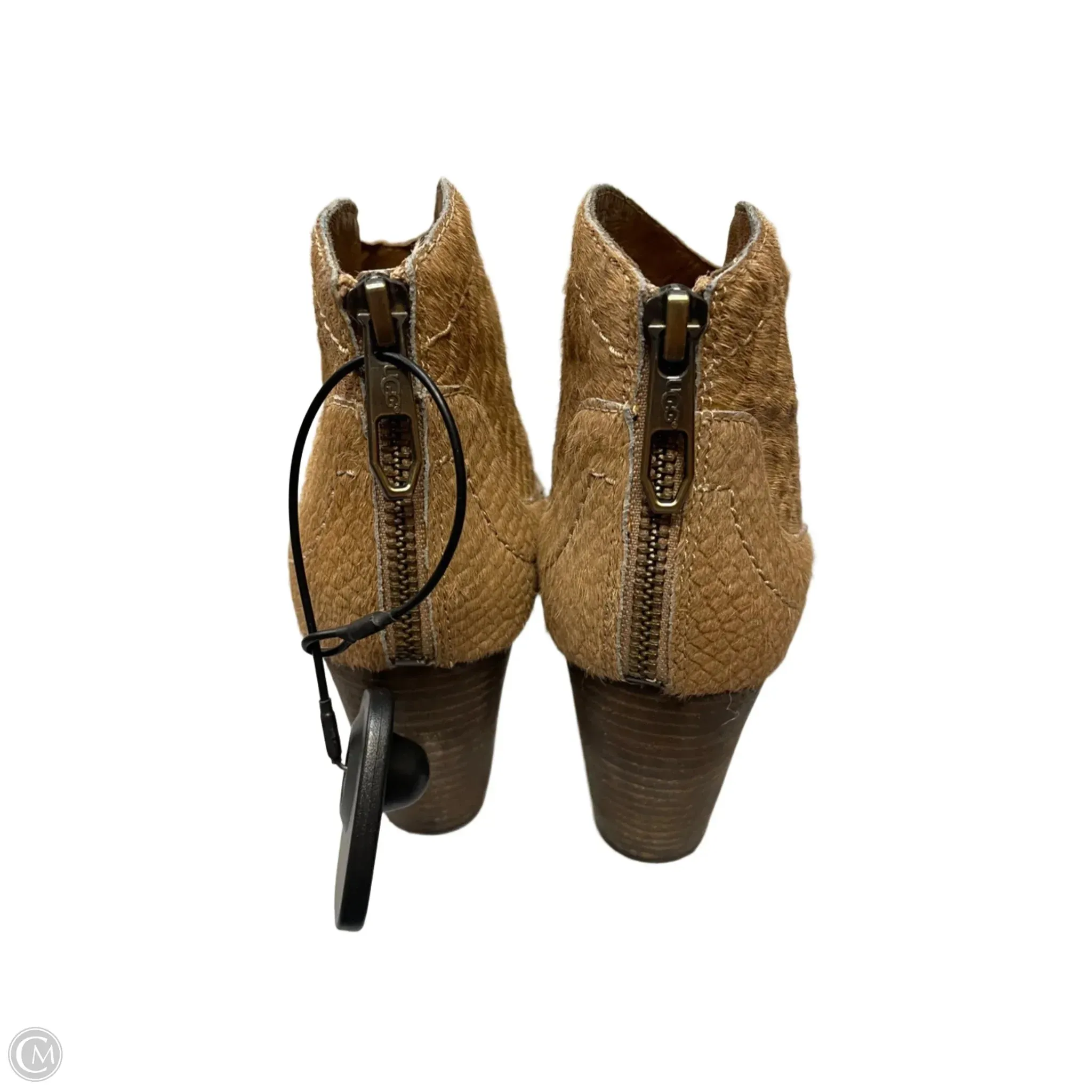 Boots Designer By Ugg In Tan, Size: 7.5
