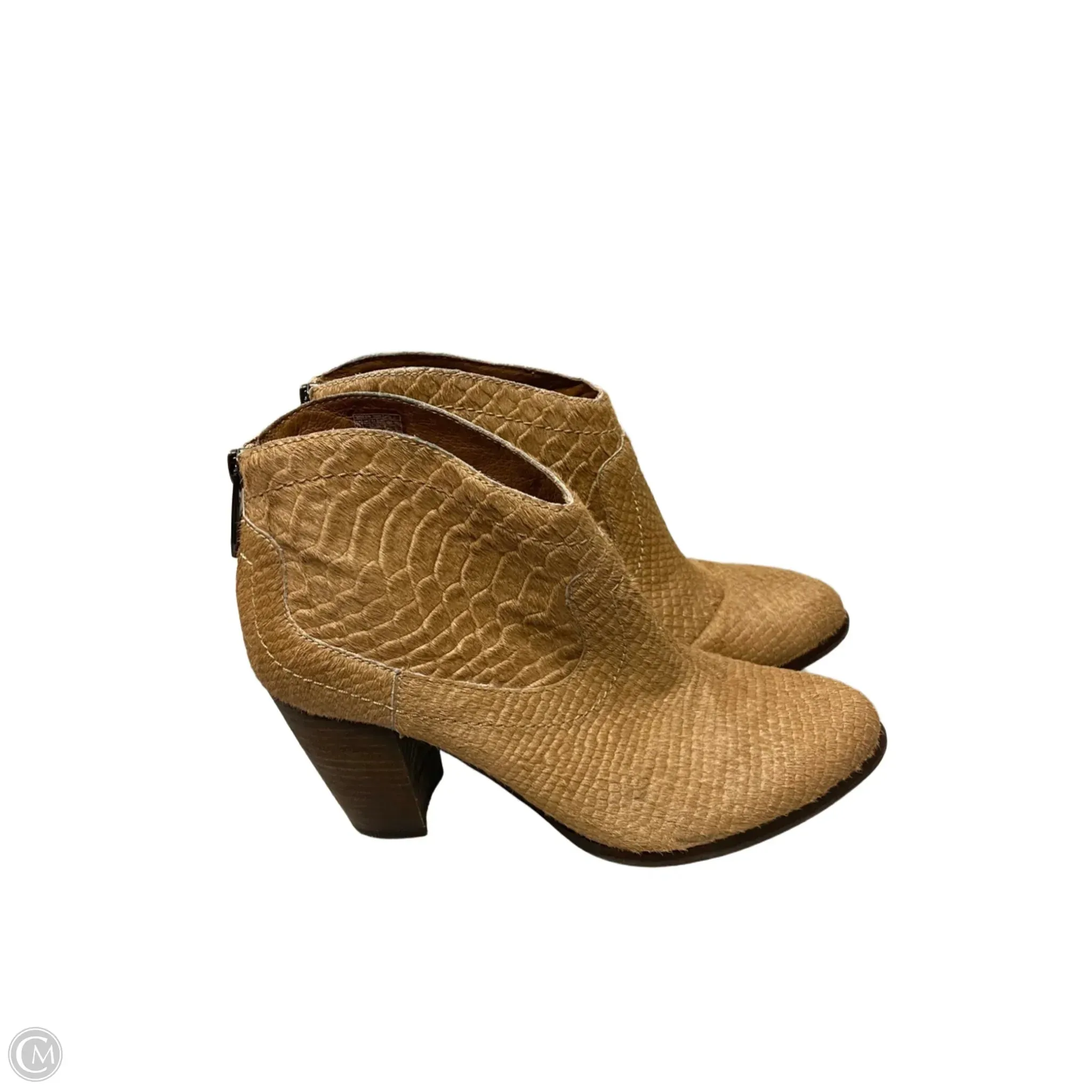 Boots Designer By Ugg In Tan, Size: 7.5
