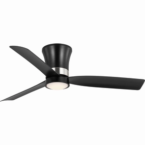 Brant 52"Ceiling Fan Matte Black ifan smart fans for connected homes
