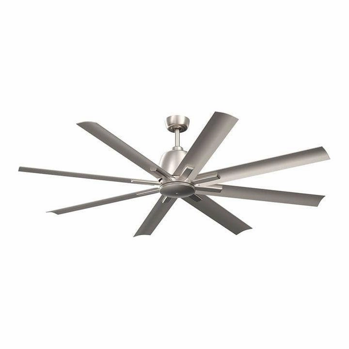 Breda 65" 8-Blade Ceiling Fan quiet ceiling fans with remote control