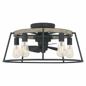 Brockton Fandelier quiet ceiling fans with remote control
