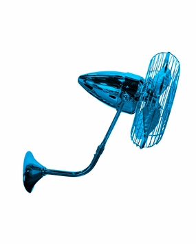 Bruna Parede 19"Ceiling Fan Agua Marinha compact portable fans for travel and camping