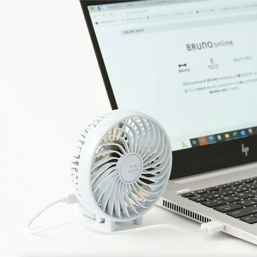 BRUNO Portable Mini Fan - Light Blue