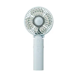 BRUNO Portable Mini Fan - Light Blue neck fans for hands-free cooling comfort