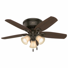 Builder 42"Ceiling Fan New Bronze hugger fans for rooms with low ceilings