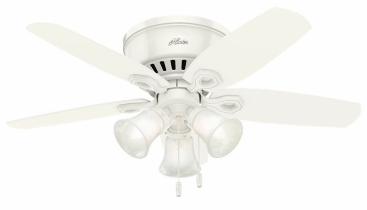 Builder 42"Ceiling Fan Snow White