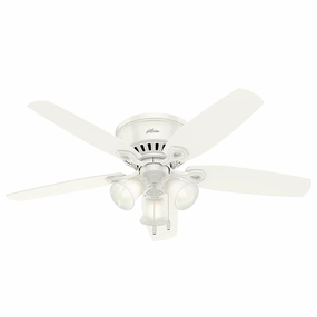 Builder 52"Ceiling Fan Snow White ifan smart fans for connected homes