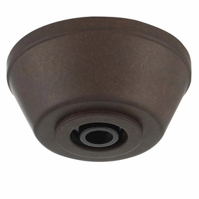 Canopy Locking System Canopy Locking System in Aged Bronze Textured Energy-efficient ceiling fan with remote