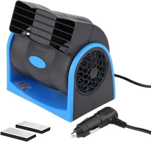 Car Fans, Electric Air Fan for 12V Vehicle, Sedans, Auto, RV Driver Passenger Solar-powered car fan for ventilation