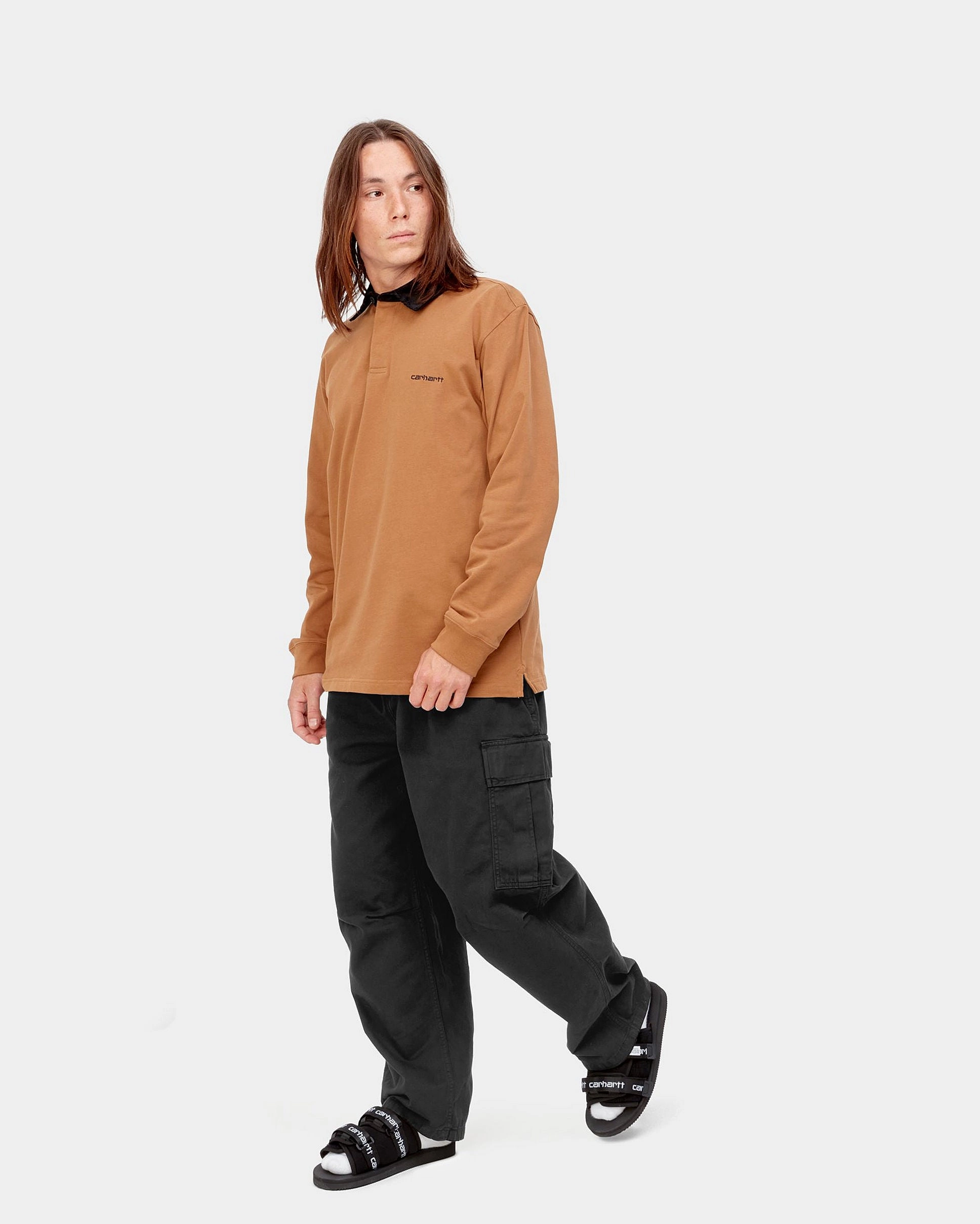 Carhartt WIP Cole Cargo Pant - Black Garment Dyed