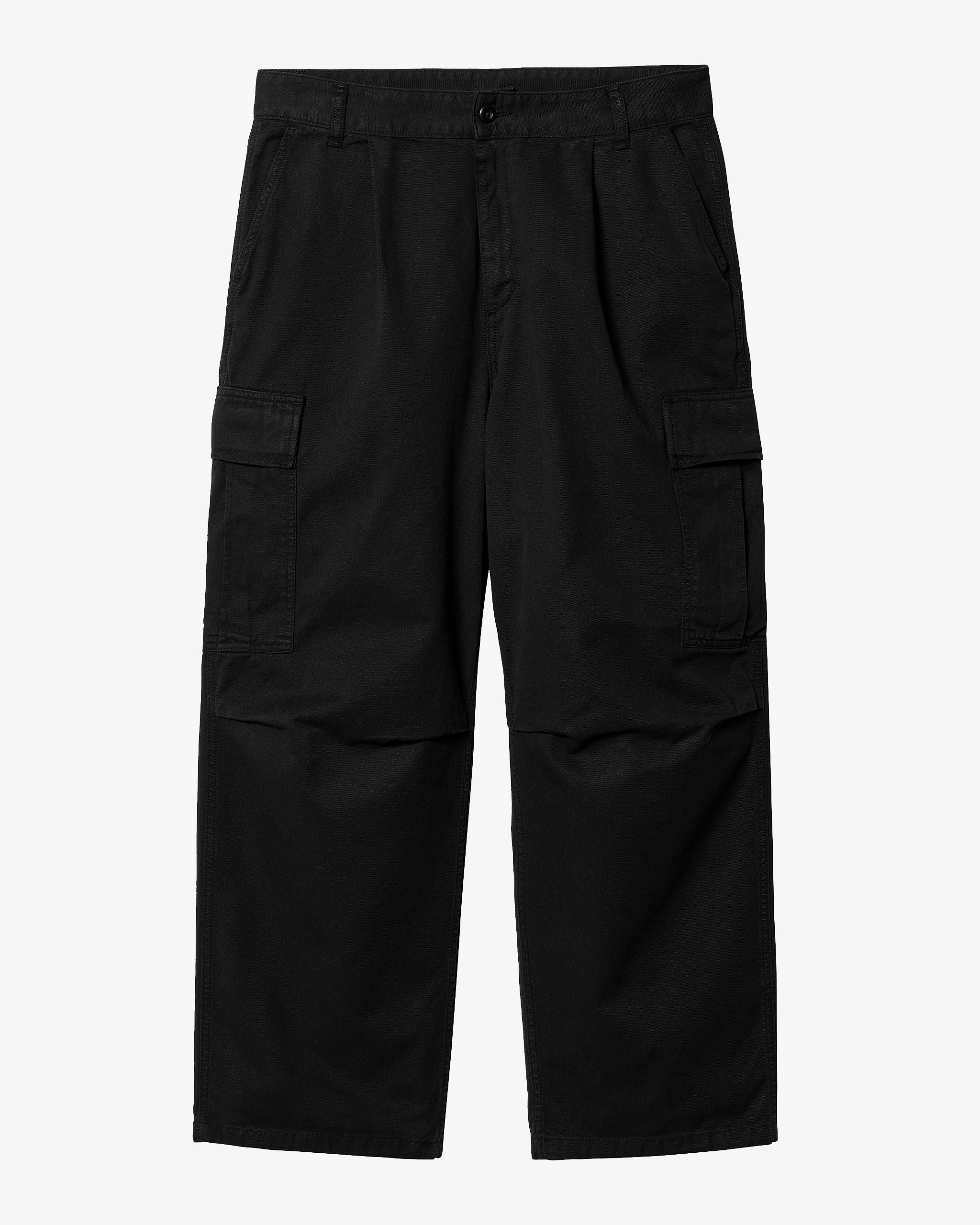 Carhartt WIP Cole Cargo Pant - Black Garment Dyed