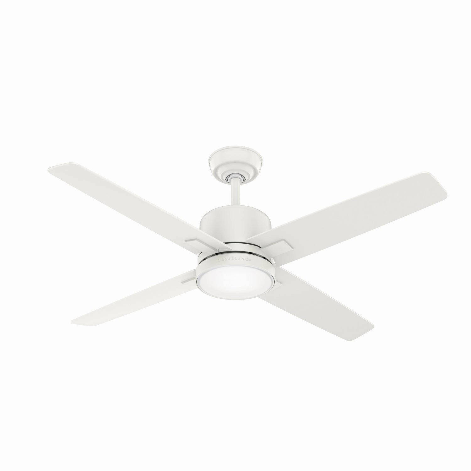 Casablanca Axial 52" Indoor Ceiling Fan with 16WLED and Wall Control Ceiling fan with adjustable speed settings