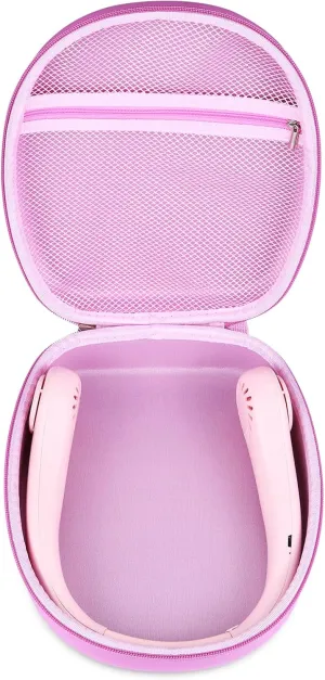 Case Compatible with PenKou/for JISULIFE/for FrSara/for CIVPOWER/for ASNUG/for DGLK Portable Neck Fan .Portable Fan Case.USB Rechargeable Personal Fan Storage Box(Box Only) Neck fan for hands-free comfort