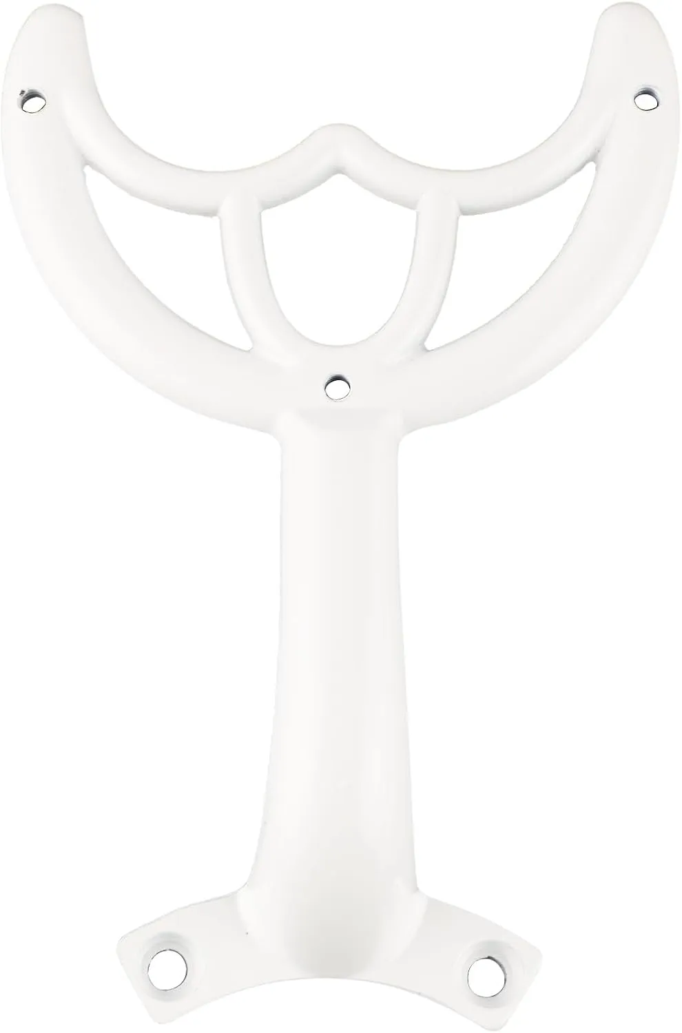 Ceiling Fan Blades Arms Replacement, 52" White Finish Ceiling Fan Blade Mounting Bracket Support Holders Replacement Parts for Replacing the Worn Fans Blades Fan with safety blade design