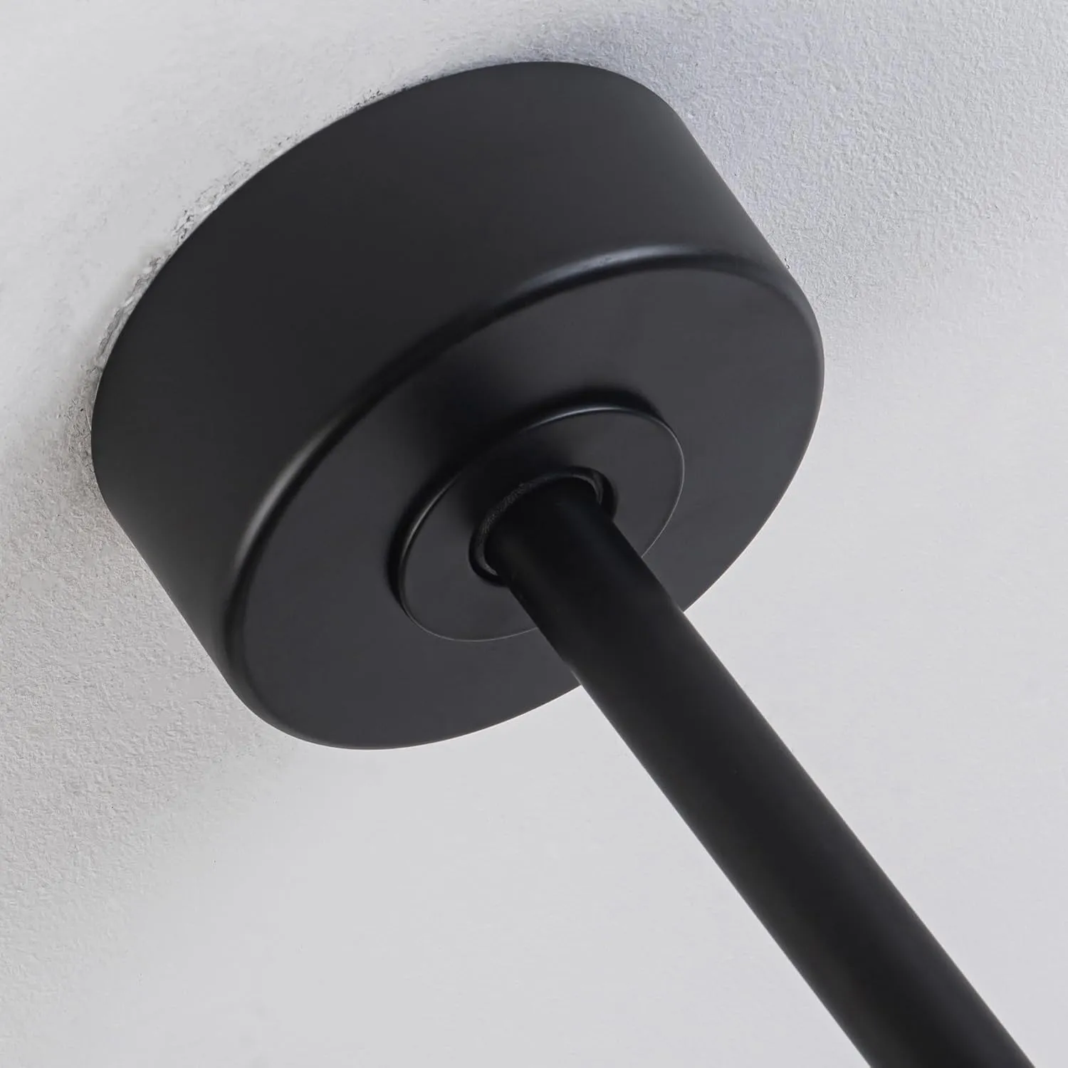 Ceiling Fans with Lights and Remote, 60 Inch Black Ceiling Fan with Light for Bedroom Living Room, Flush Mount Large Outdoor Ceiling Fans for Patios, Dimmable LED Chandelier, Reversible Blades, ETL