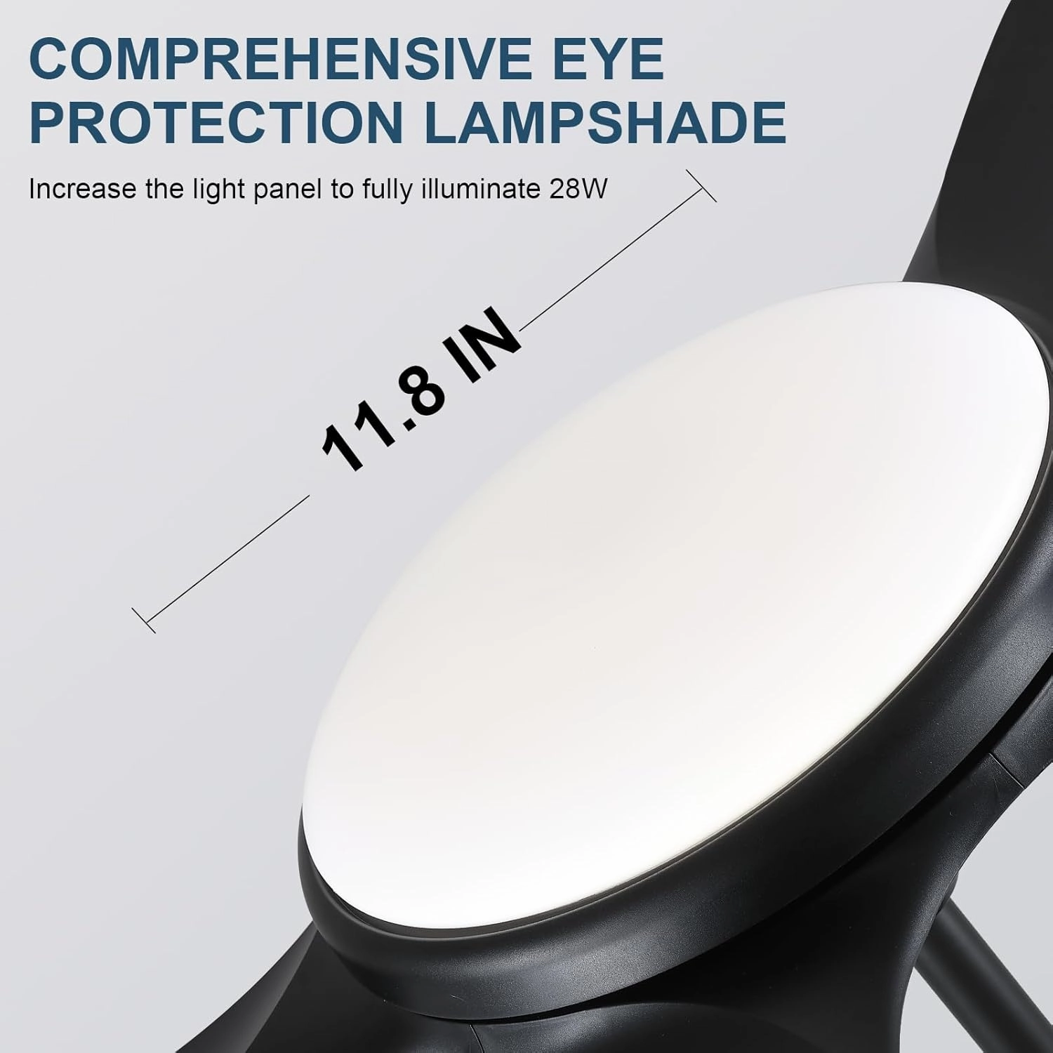 Ceiling Fans with Lights and Remote, 46 Inch Black Ceiling Fan for Bedroom with 5 Reversible Blades, Modern Ceiling Fan Noiseless Reversible DC Motor, 6 Speeds, Timing