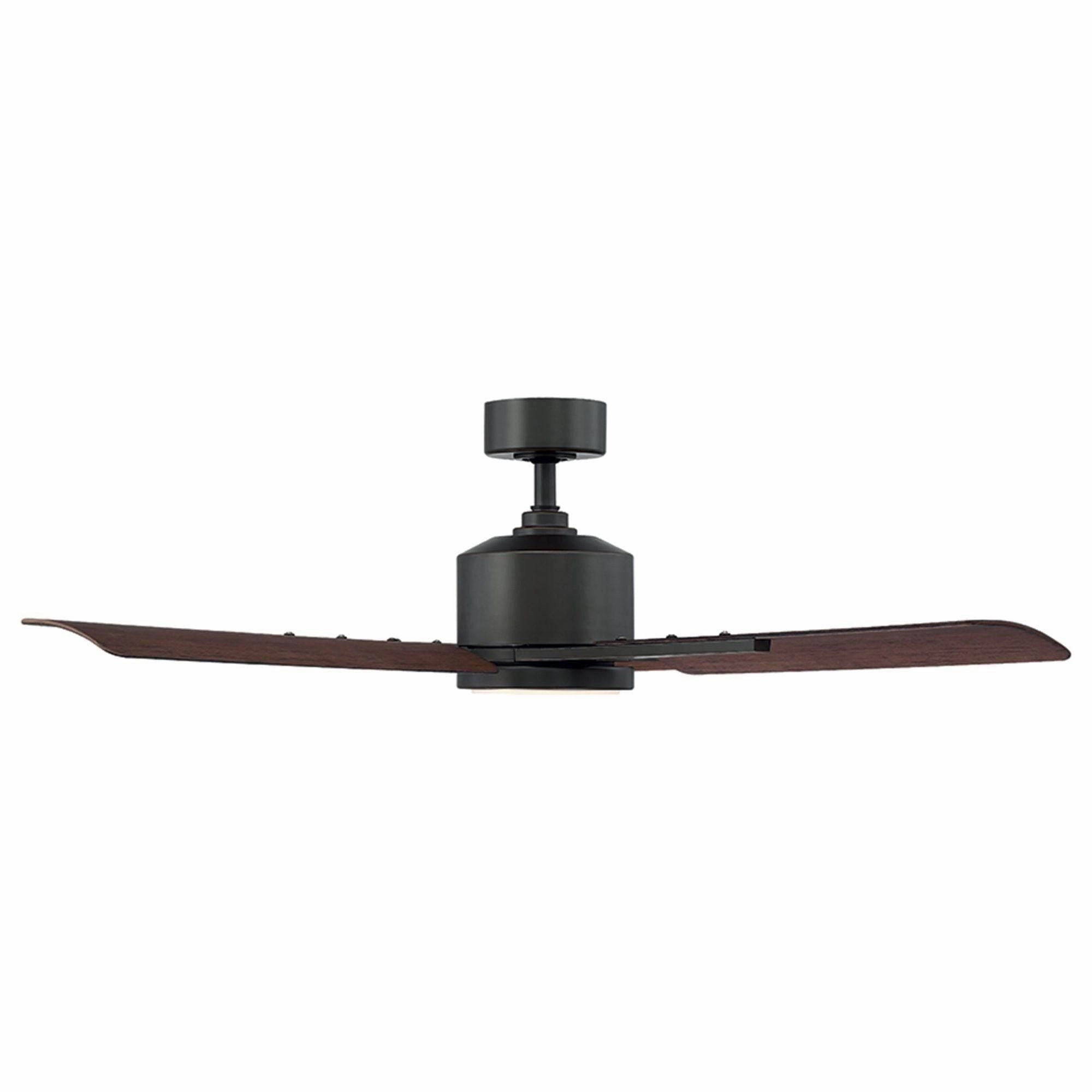 Cervantes Indoor/Outdoor 4-Blade 56" Smart Ceiling Fan with LED Light Kit and Remote Control