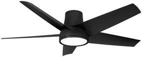 Chubby Ii 58"Outdoor Ceiling Fan Coal space-saving huggers with modern style