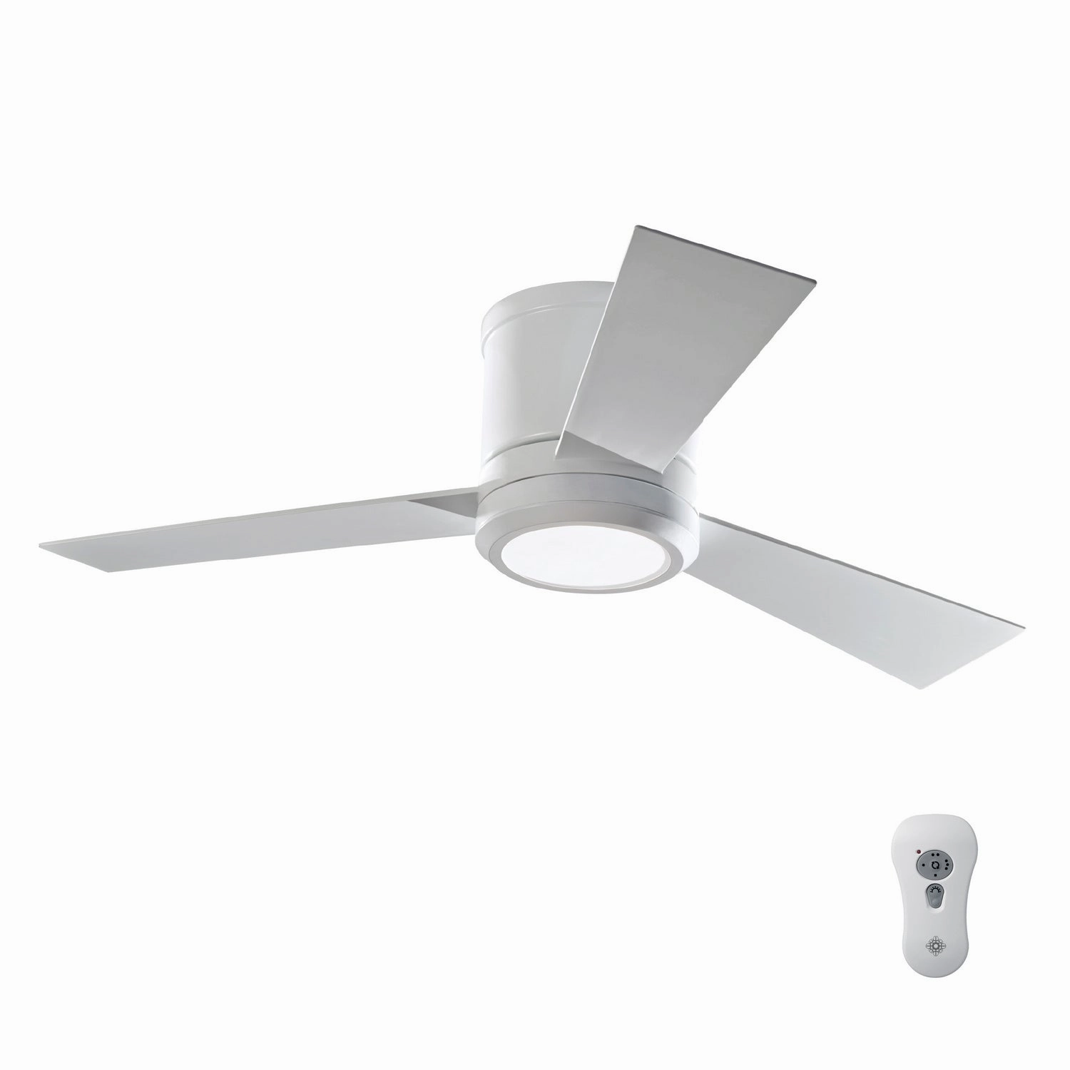 Clarity 42" Ceiling Fan Matte White