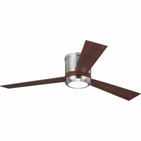Clarity 52" Hugger LED Ceiling Fan ceiling fans with integrated LED lighting