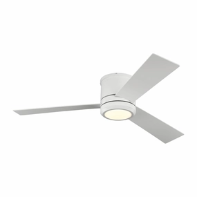Clarity 56" Ceiling Fan Matte White ifan smart fans for connected homes