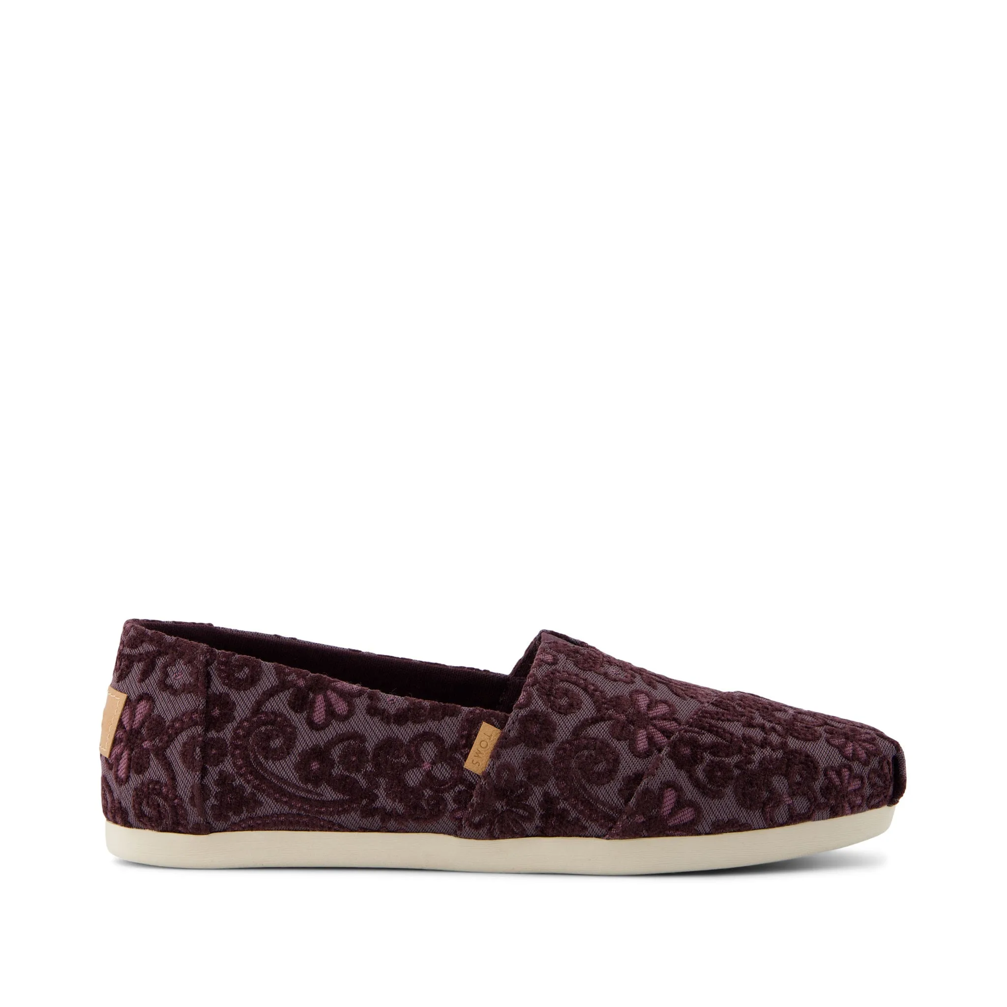 Classic Alpargata Blackberry Floral Brocade