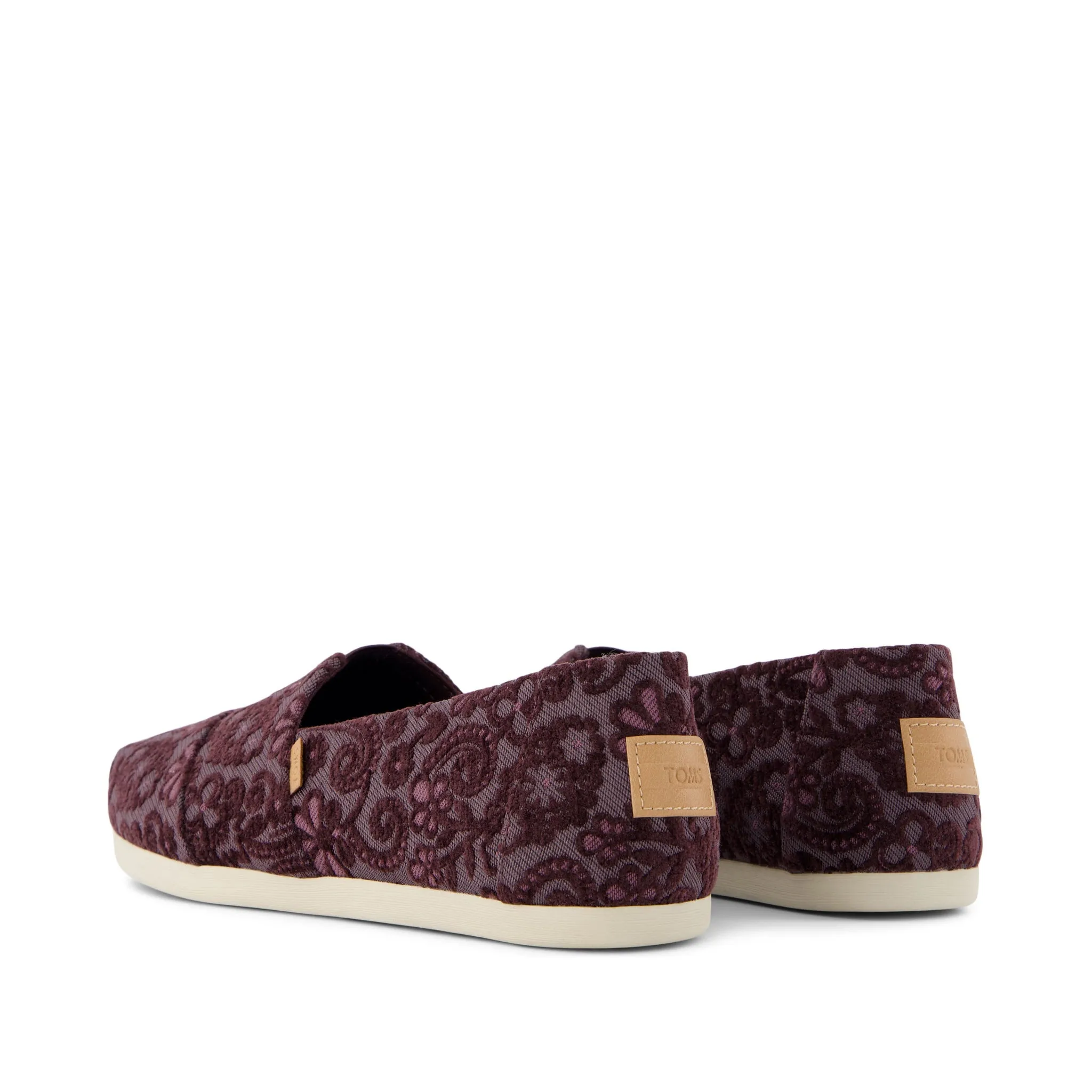 Classic Alpargata Blackberry Floral Brocade