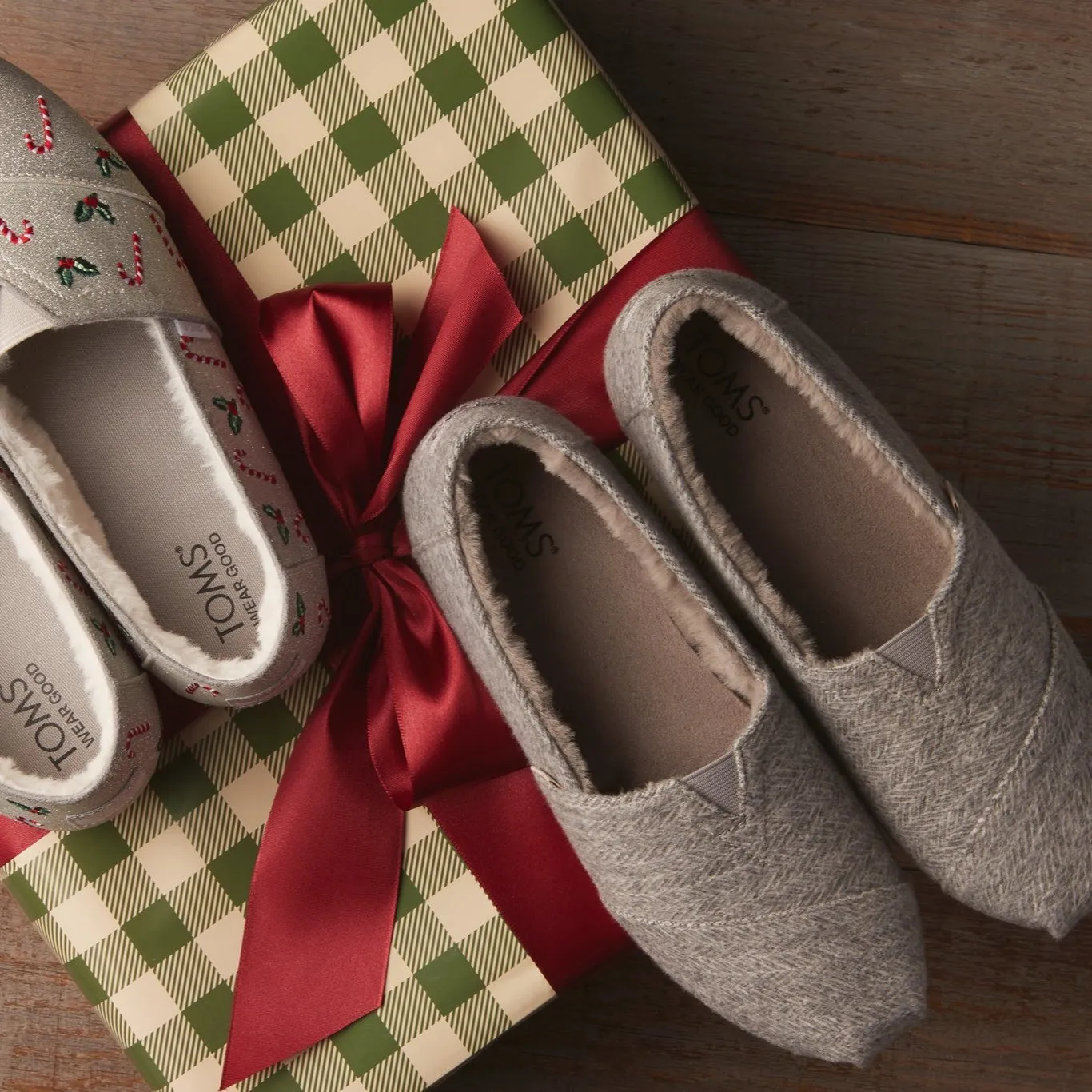 Classic Alpargata Grey Herringbone