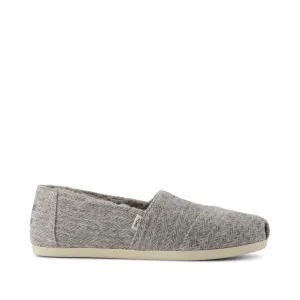 Classic Alpargata Grey Herringbone
