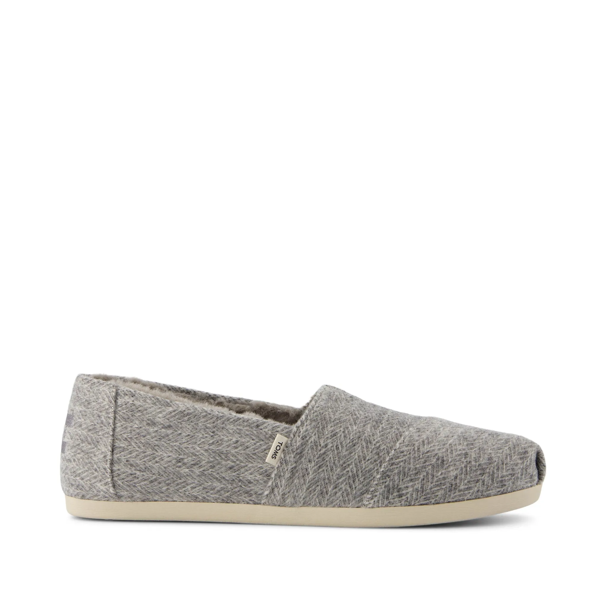Classic Alpargata Grey Herringbone