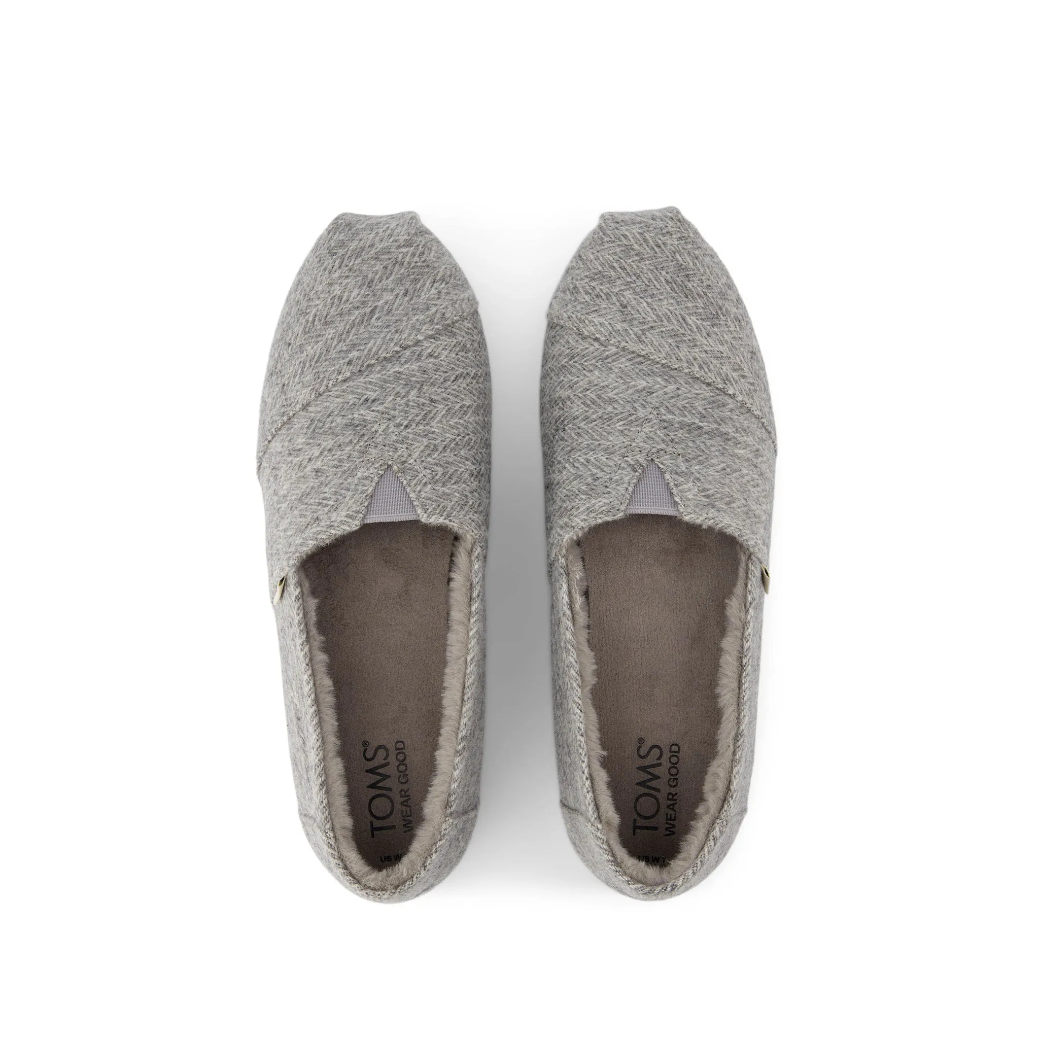 Classic Alpargata Grey Herringbone