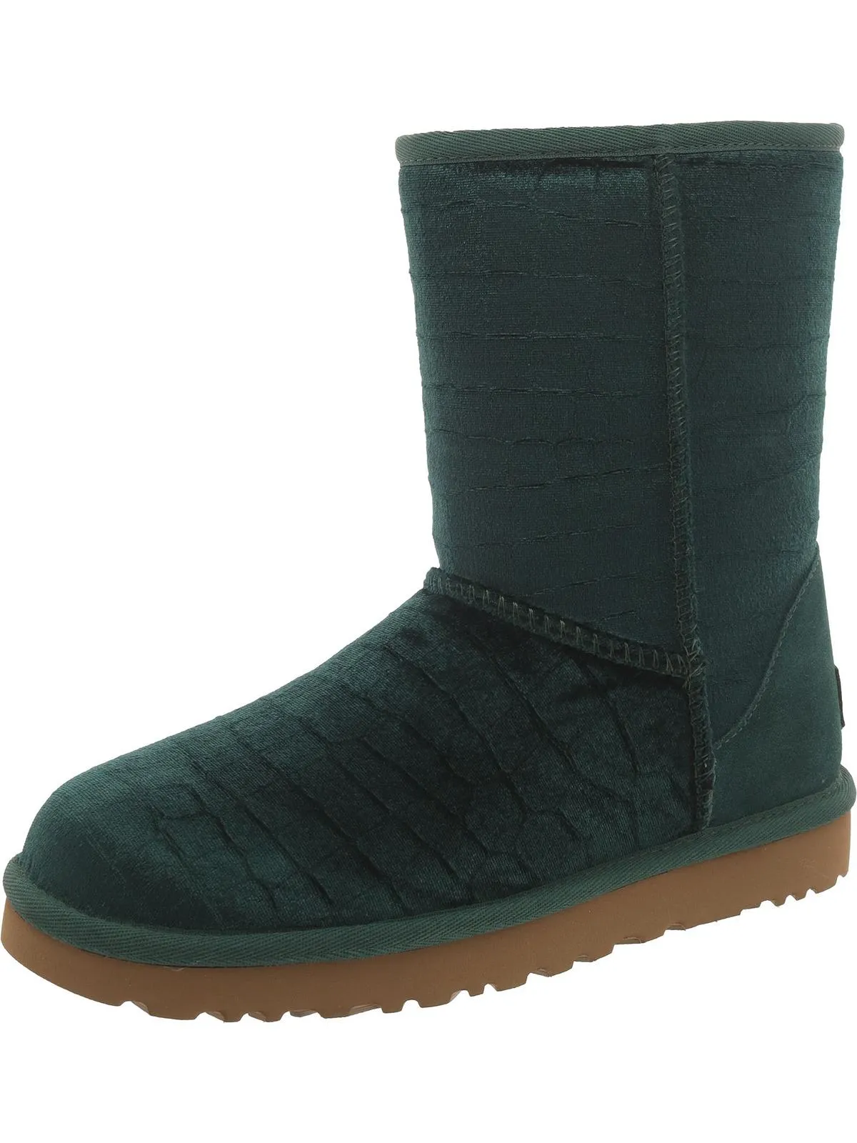 Classic Short II Womens Lined Suede Casual Boots ecco Shoes