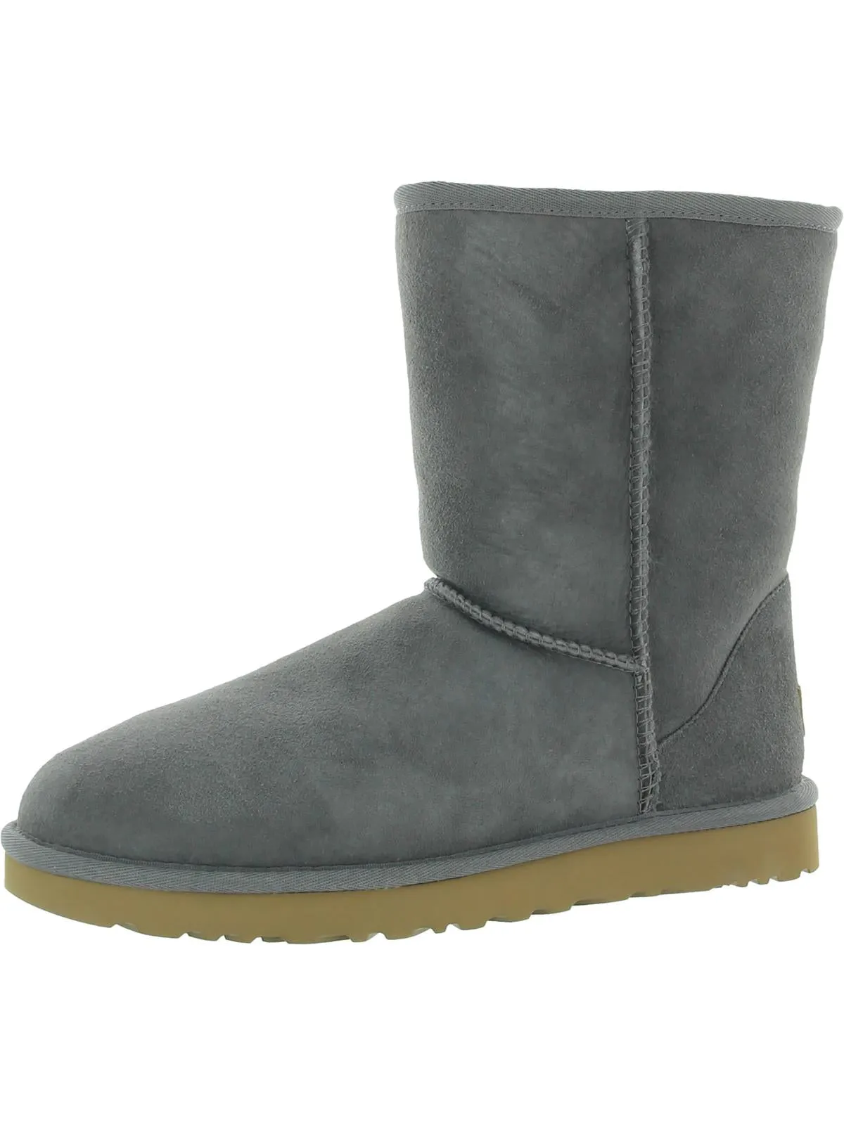 Classic Short II Womens Lined Suede Casual Boots ecco Shoes