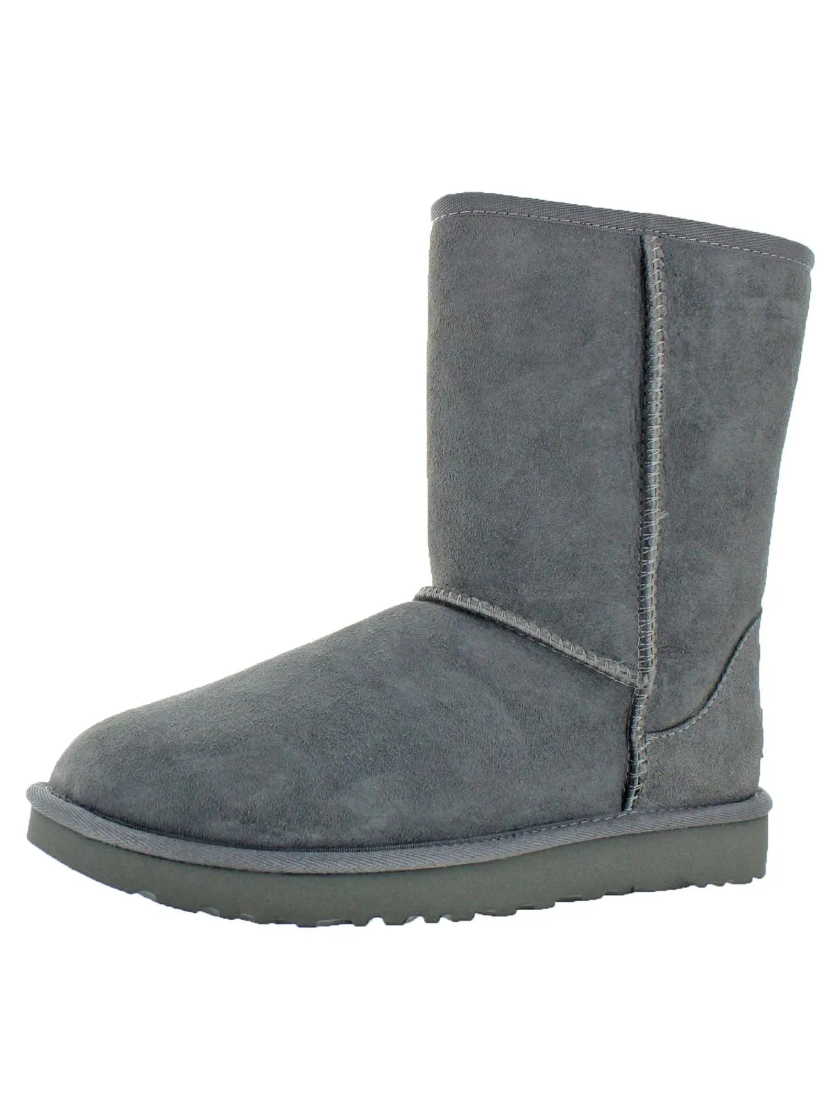 Classic Short II Womens Lined Suede Casual Boots ecco Shoes