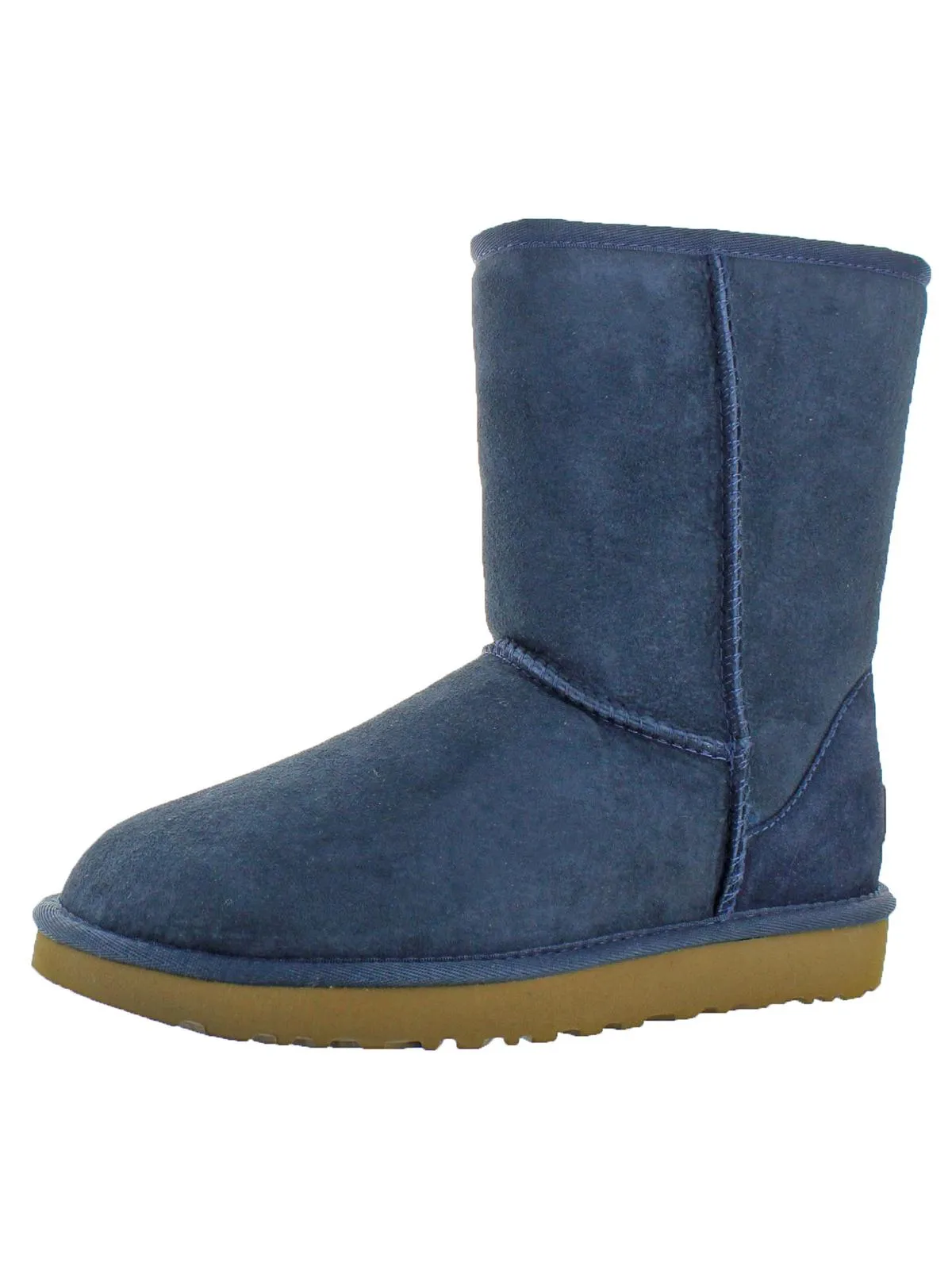 Classic Short II Womens Lined Suede Casual Boots ecco Shoes