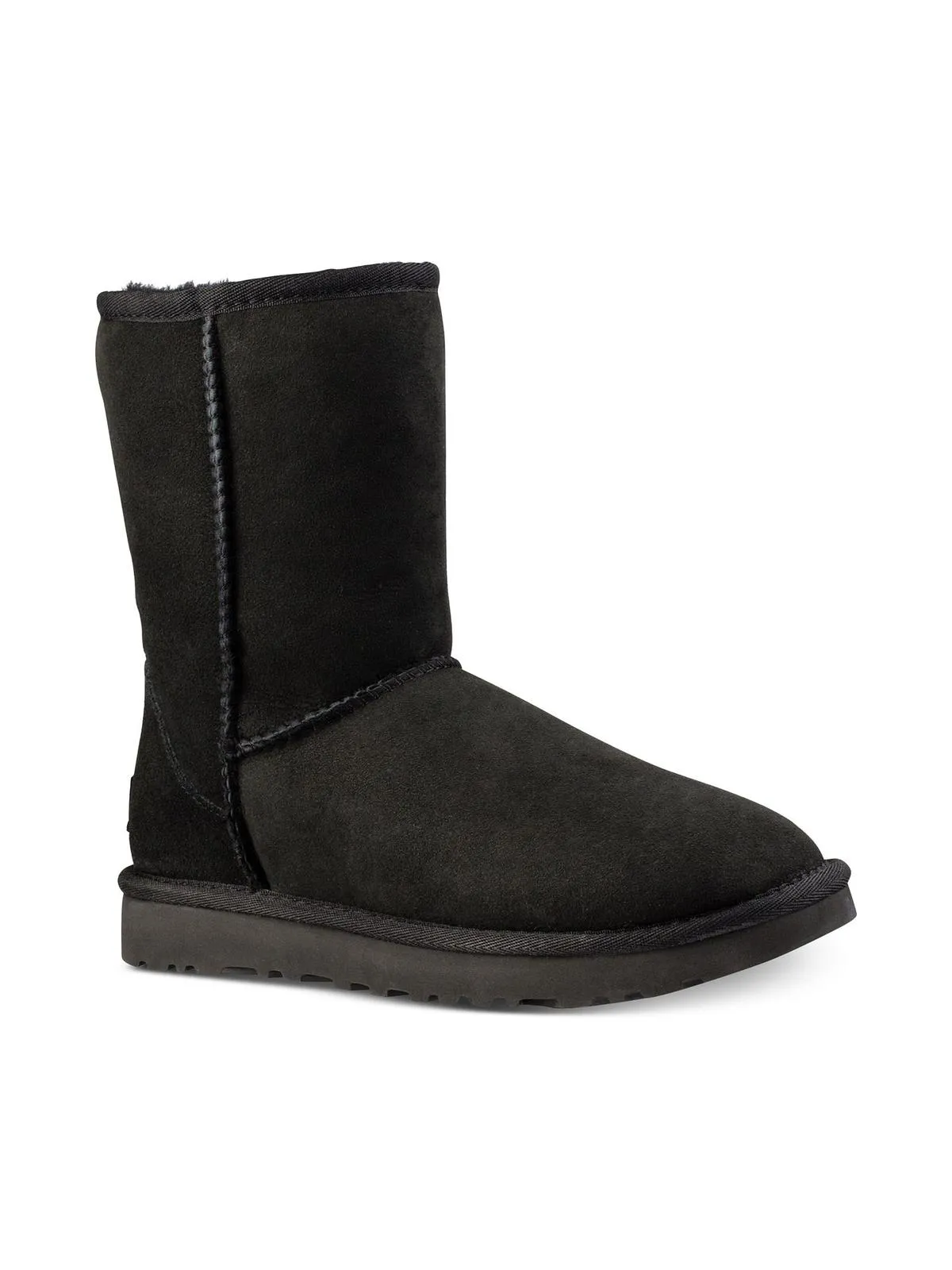 Classic Short II Womens Lined Suede Casual Boots ecco Shoes