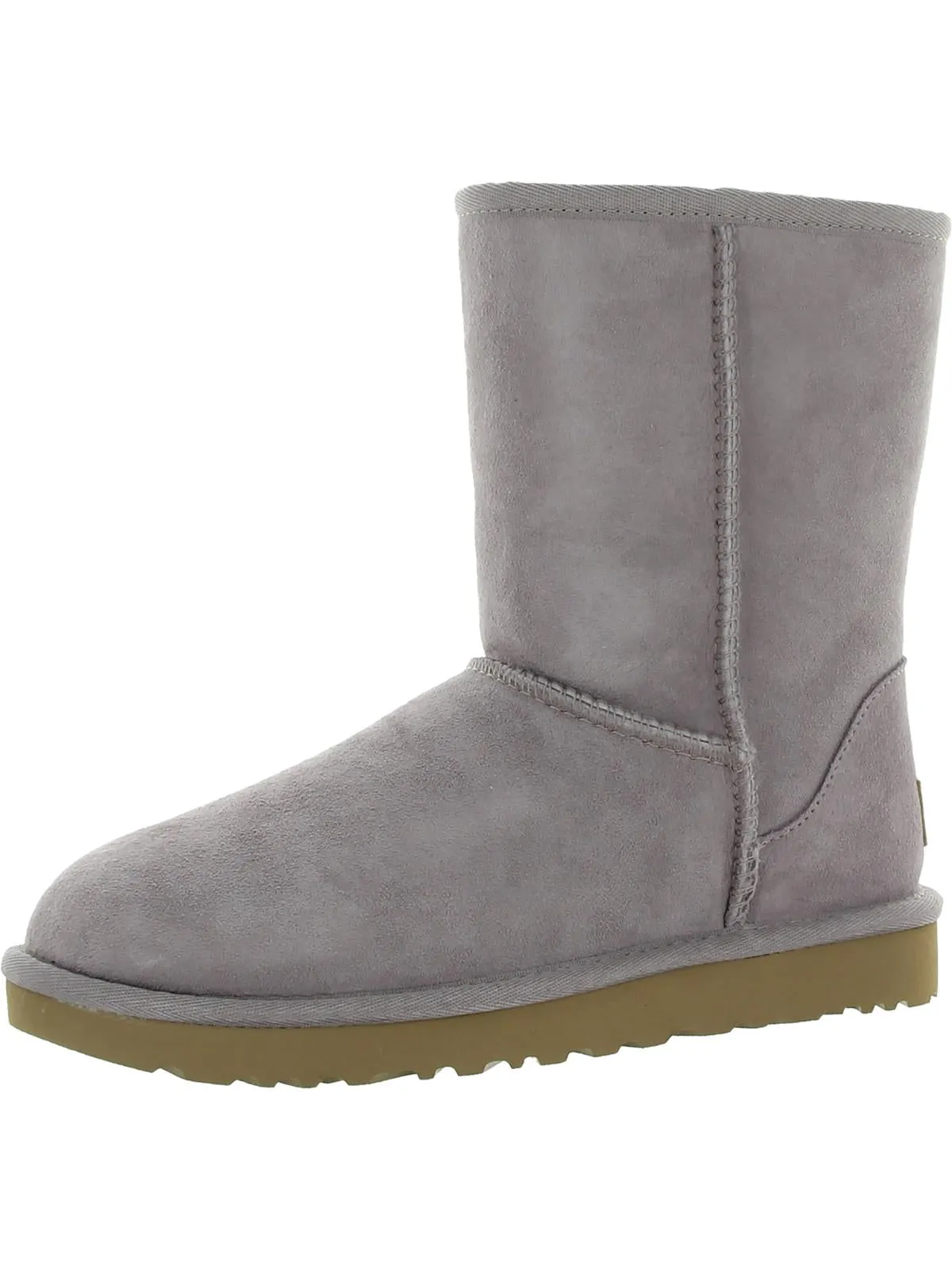 Classic Short II Womens Lined Suede Casual Boots ecco Shoes